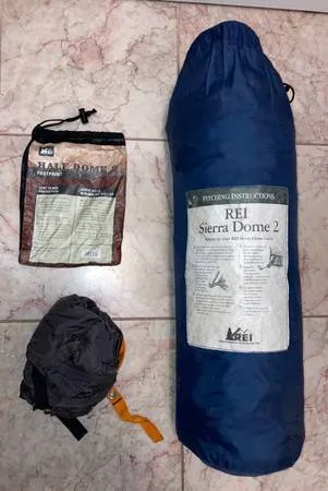 REI sierra dome 2 person tent