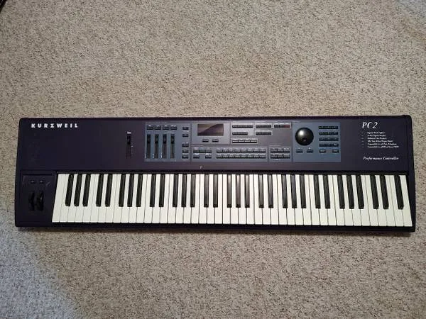 kurzweil 76 key keyboard weighted action