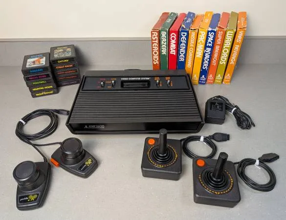 atari 2600 vader console tested working